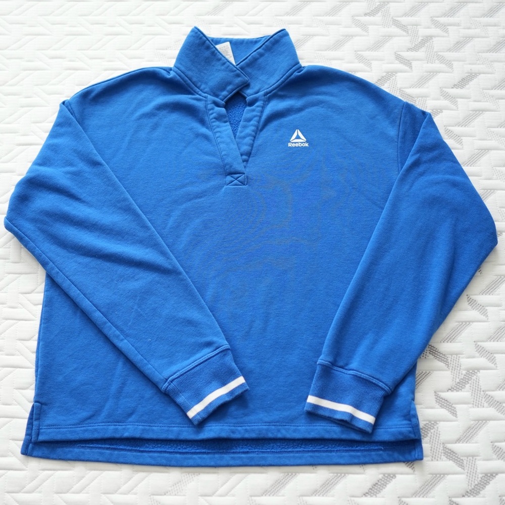 Reebok Women's Varsity Polo Sweatshirt